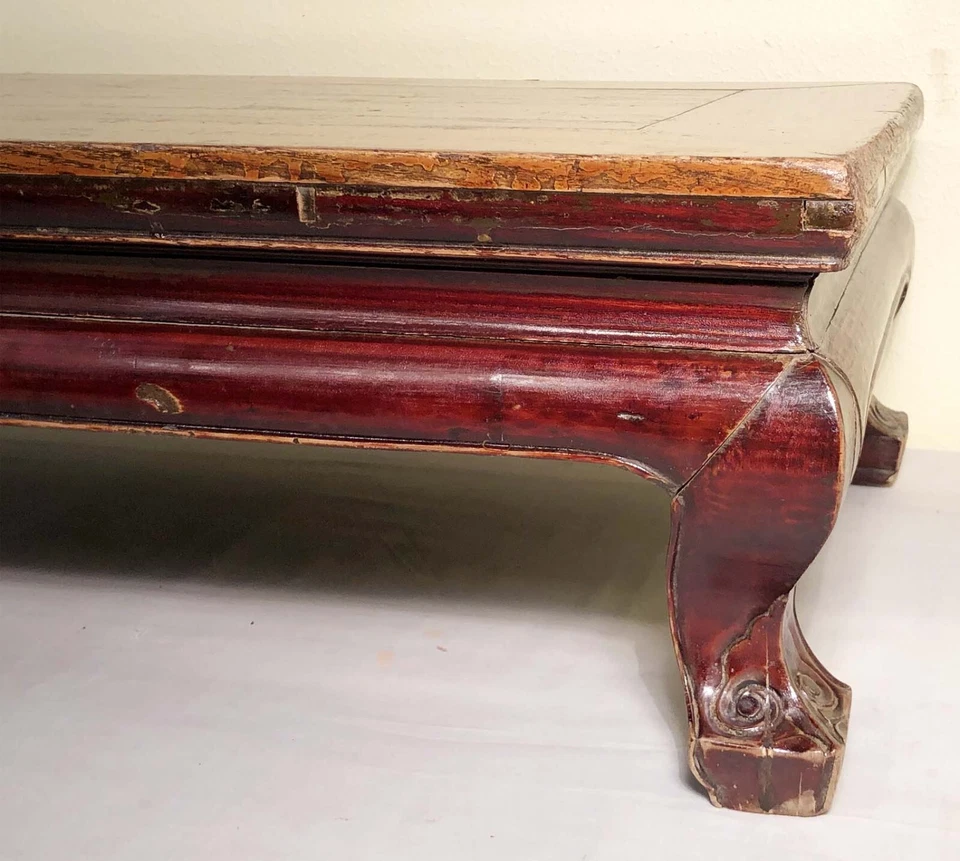 Antigua mesa china Ming Kang (3597), alrededor de 1800-1849 Foto 4 de 4