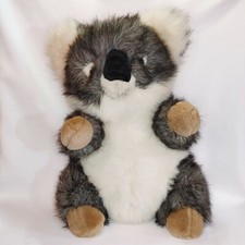 Vintage Large FAO Schwartz Koala Bear Plush 18" Tan Paws