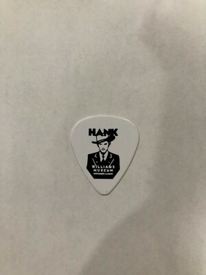 Hank Williams Museum Guitar Pick Rare E