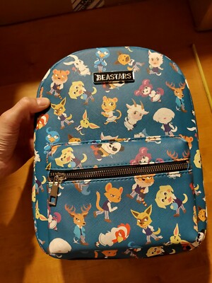 Beastars Chibi Characters Mini Backpack Bookbag Bioworld NWT
