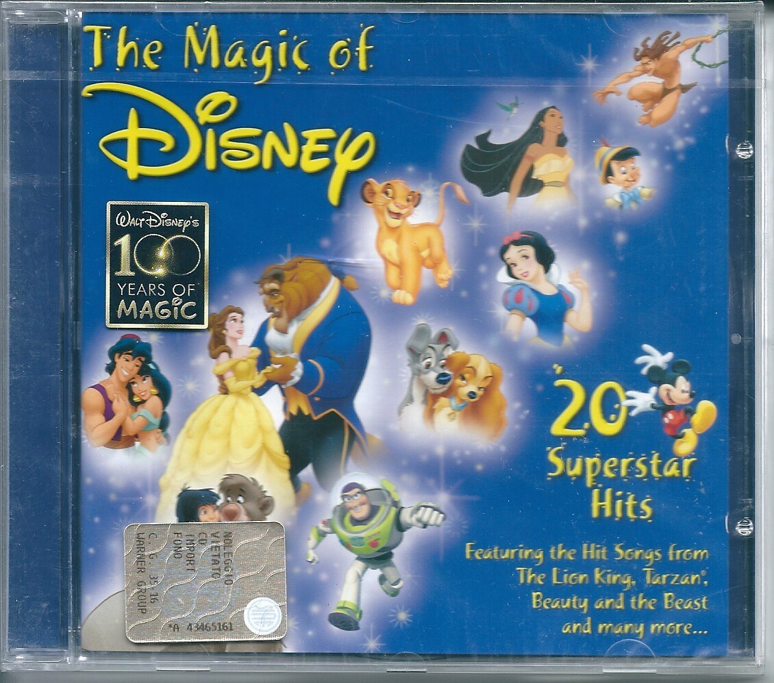 The Magic of Disney (2002) CD NUOVO Elton John. Phil Collins. Celine Dion. Sting