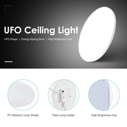 LED Ceiling Down Light Ultra Thin Flush Mount Kitchen Home Fixture Lamp Lighting - Picture 63 of 119