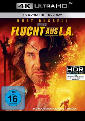 Flucht aus L.A. - 4K Ultra HD - (Kurt Russell) # UHD-BLU-RAY-NEU
