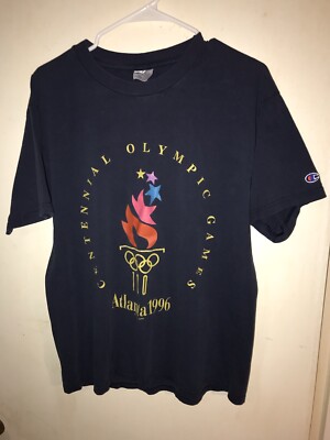 1996年 Olympic Game Shirt アトランタ USA vtg 90s XXVI