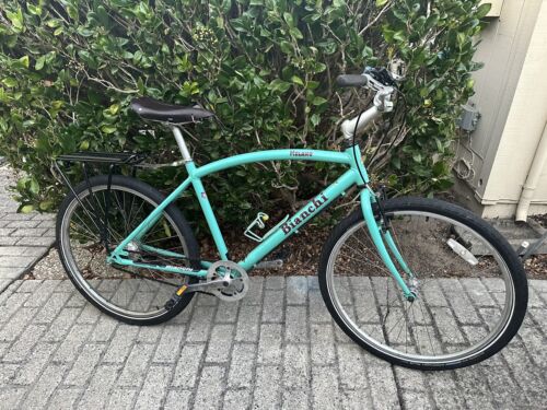 Vintage Bianchi Milano Cafe Racer Hybrid Bike M