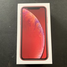 Apple iPhone XR 64GB RED Original Retail Box Very Good Condition