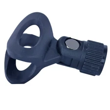 Small size condenser plastic mic microphone stand clip holder NEW