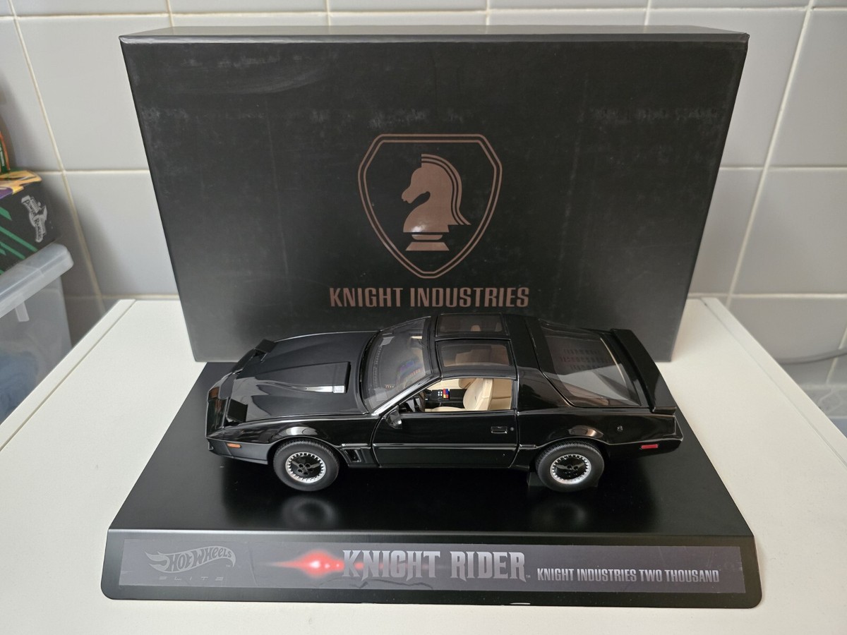 ミニカー Hot Wheels Knight Rider 1:18 Hot Wheels SUPER ELITE Knight Rider KITT K.I.T.T. 1/18