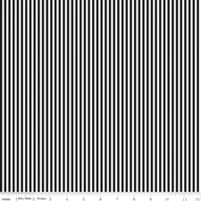 1/4 Yard 9”x42” Riley Blake 1/8” Stripe Black Cotton Quilting Fabric