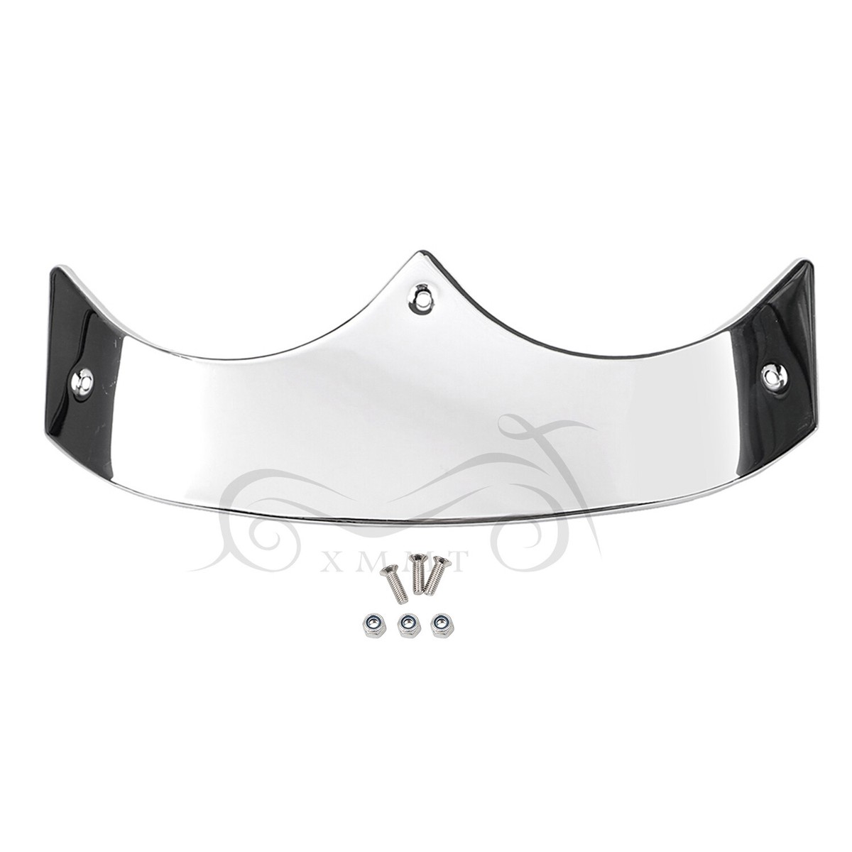 Chrome Rear Fender Tip For Harley Softail Fat Boy FLSTF 2007-2017 – Bolt-On, Polyethylene