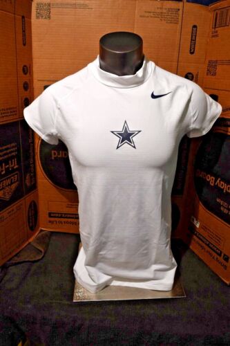 NIke NFL On Field Dri-Fit Dallas Cowboys Star Compression Mock Neck L-4XL Shirt - Picture 1 of 5