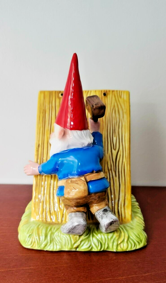 Gorham Bookend one Gnome Ceramic Japan 1980 Unieboek BV Replacement eBay