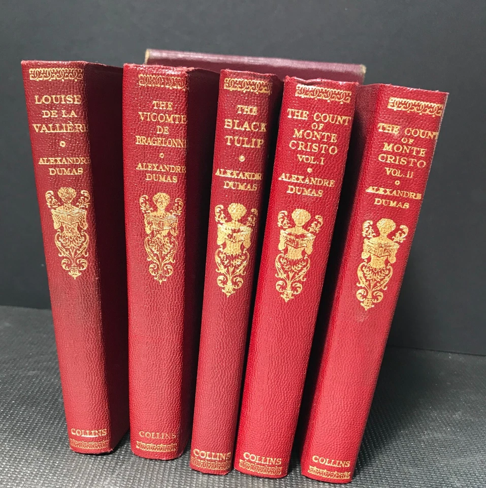 Lote De Colección De Cinco (5) Colección Alexandre Dumas: Tulipán Negro, Louise de La Va Foto 2 de 4