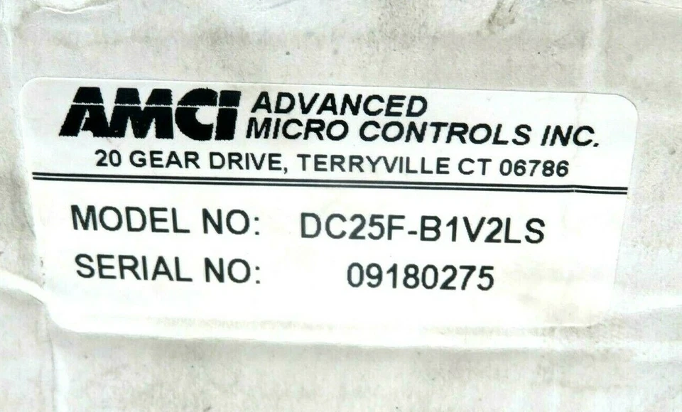 NEW ADVANCE MICRO CONTROLS DC25F-B1V2LS DURACODER DC25FB1V2LS - Image 4 of 4