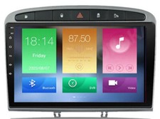 Peugeot 307 2008-2014 Stereo GPS Wireless Apple Carplay Android Auto camera