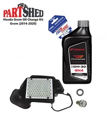 OEM Honda Oil Change Kit W/ Air Filter Honda Grom 125 (2014-2020)