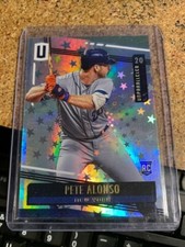 2019 PANINI UNPARALLELED PETE ALONSO ASTRAL ROOKIE ~ #7 