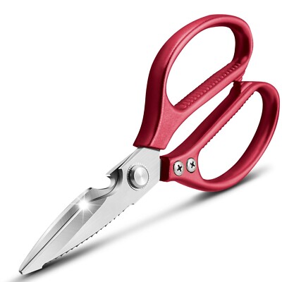 Kitchen Shears Multi-Function Kitchen Stainless Steel Scissors Heavy Duty Sharp