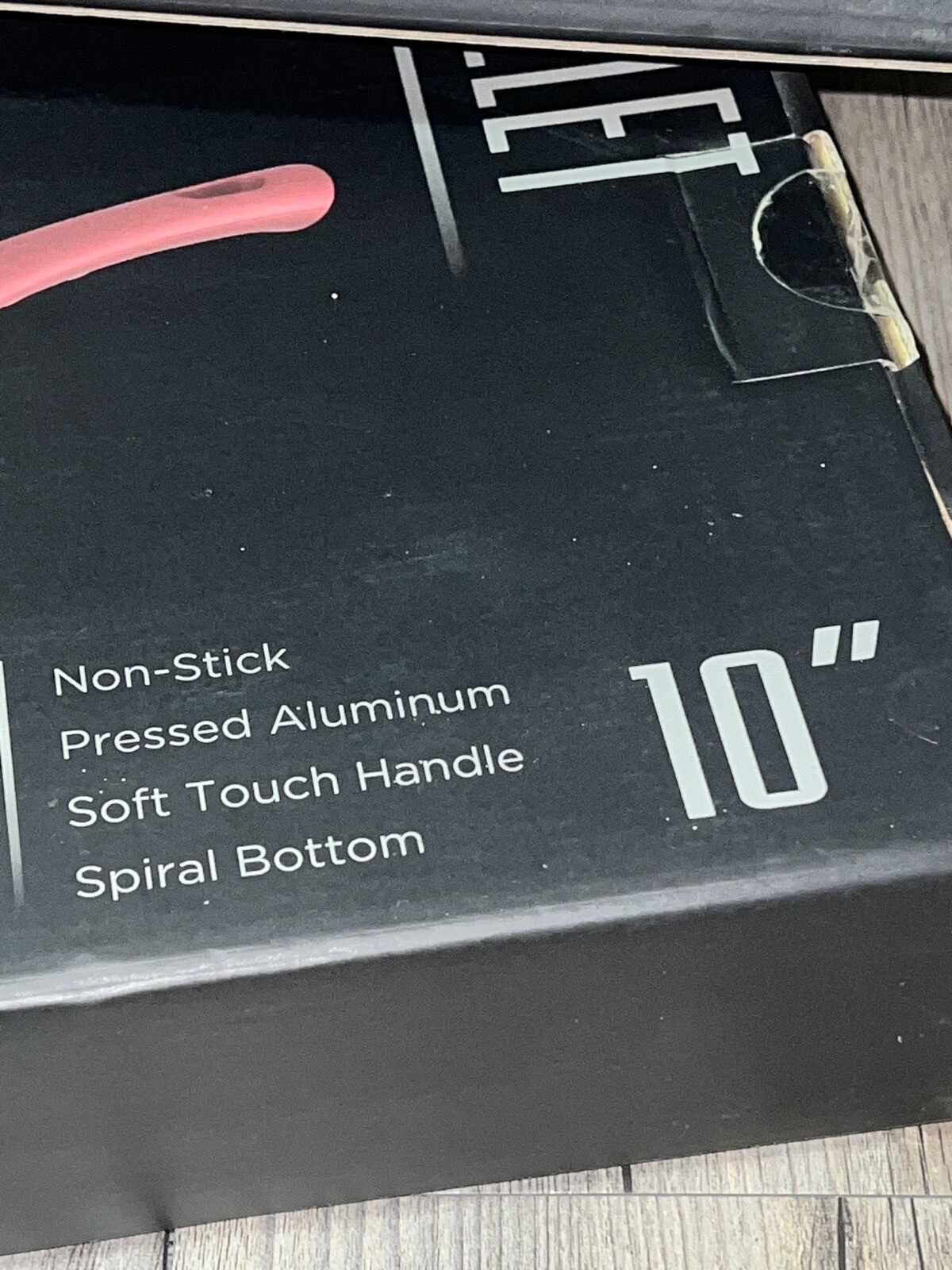 HELL’S KITCHEN 8" & 10” NONSTICK ALUMINUM SKILLET FRYING PANS RED NEW