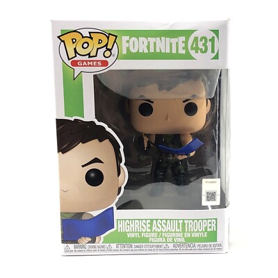POP! GAMES Funko FORTNITE 431 HIGHRISE ASSAULT TROOPER VINYL FIGURE NEW | eBay