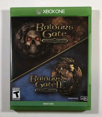 CASE ONLY NO GAME Baldur's Gate I & II Enhanced Edition  Microsoft Xbox One READ