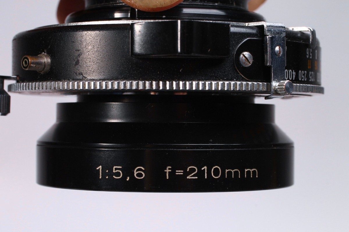 RODENSTCOCK 210MM F/5.6 SIRONAR in COPAL NO. 1 SHUTTER W CAPS READ