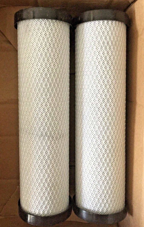 NEW EcoPure Water Filter 2-Pack EPW2C Universal Standard Carbon Block Undersink - Image 3 of 4