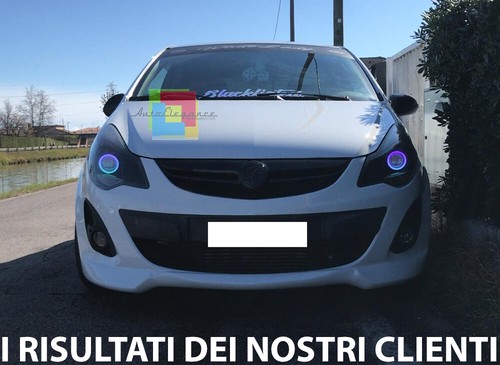 0137 SPLITTER SOTTO PARAURTI ADATTO PER OPEL CORSA D 10-14 FACELIFT LOOK OPC ABS - Imagen 11 de 20