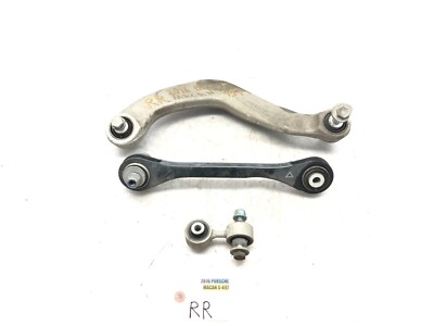 2015-2024 PORSCHE MACAN RIGHT PASSENGER REAR UPPER LOWER CONTROL ARM SET OEM