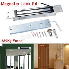 280KG/600LBS Concealed Electric Magnetic Gate Door Lock Built-in Mounting Secure