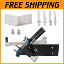 Lawn Mower Blade Sharpener with Adjustable Vise - Ergonomic Tool for Precision