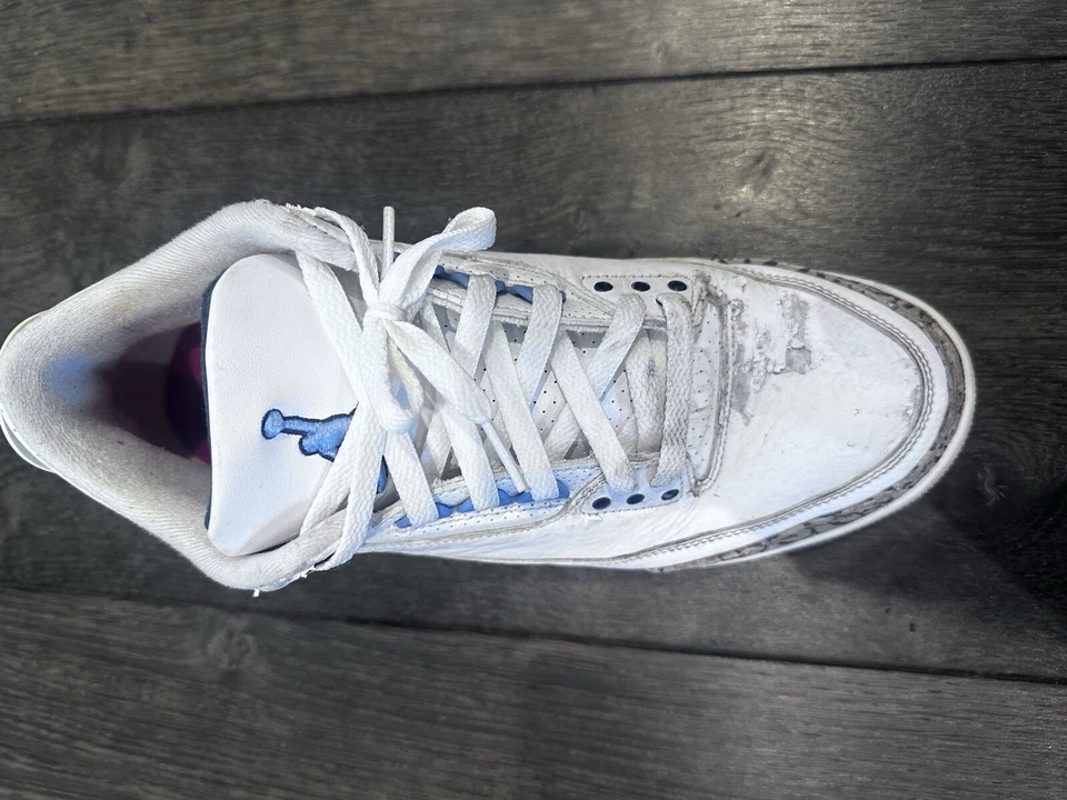 Jordan 3 Retro Mid UNC Size 10 No Box - Image 4 of 4