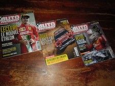 A VOIR !!! LOT 3 ANCIENS MAGAZINES " AUTO HEBDO " 2019