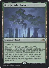 Boseiju, Who Endures 266/302 NM MTG Kamigawa: Neon Dynasty Magic