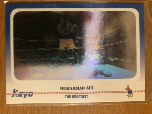 1991 Kayo Boxing Cards Hologram Muhammad Ali 