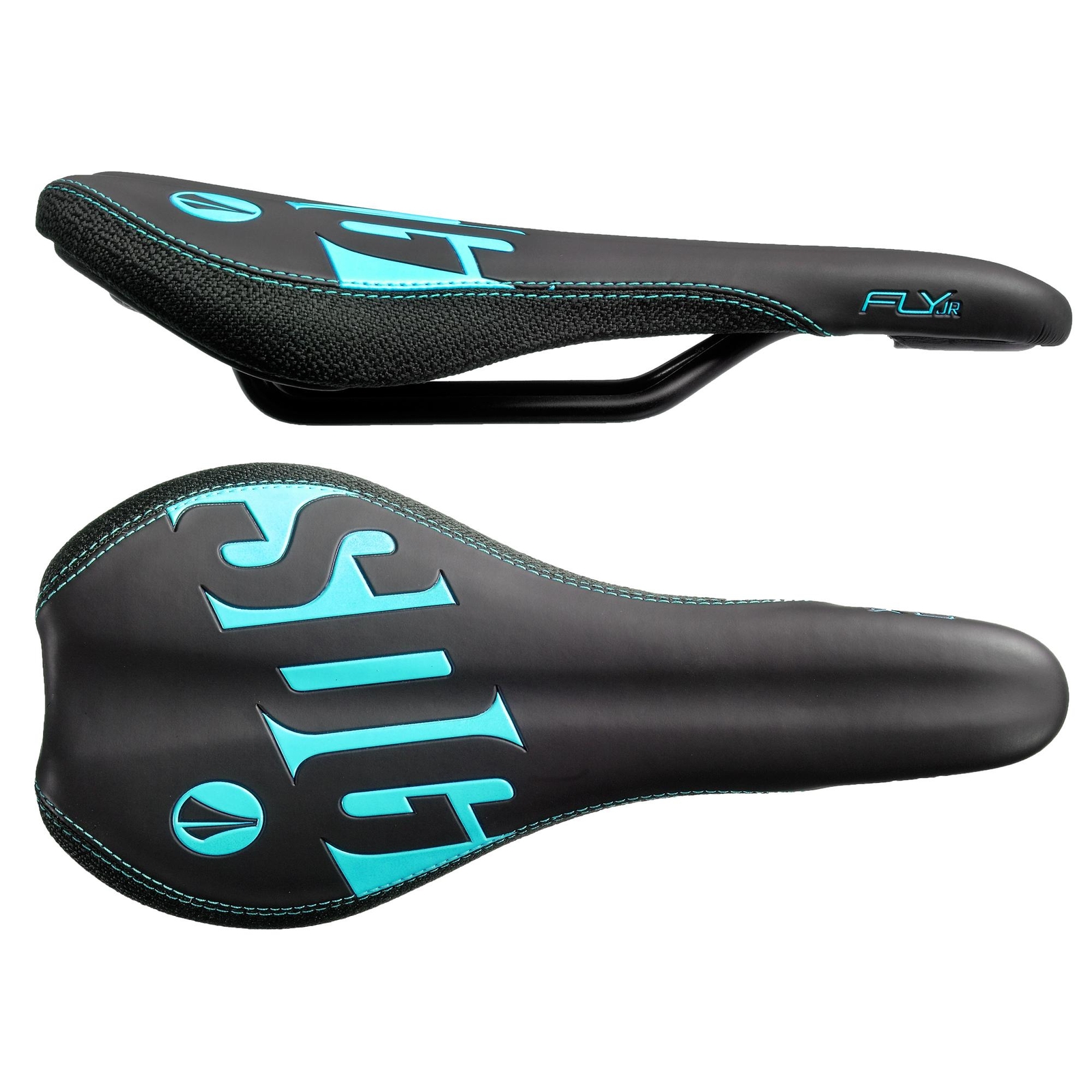 Sdg Fly Junior Steel Rail Saddle nero/blu