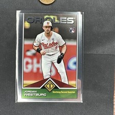JORDAN WESTBURG RC ICONS CHROME VARIATION  2024 Topps Transcendent #38 ORIOLES !