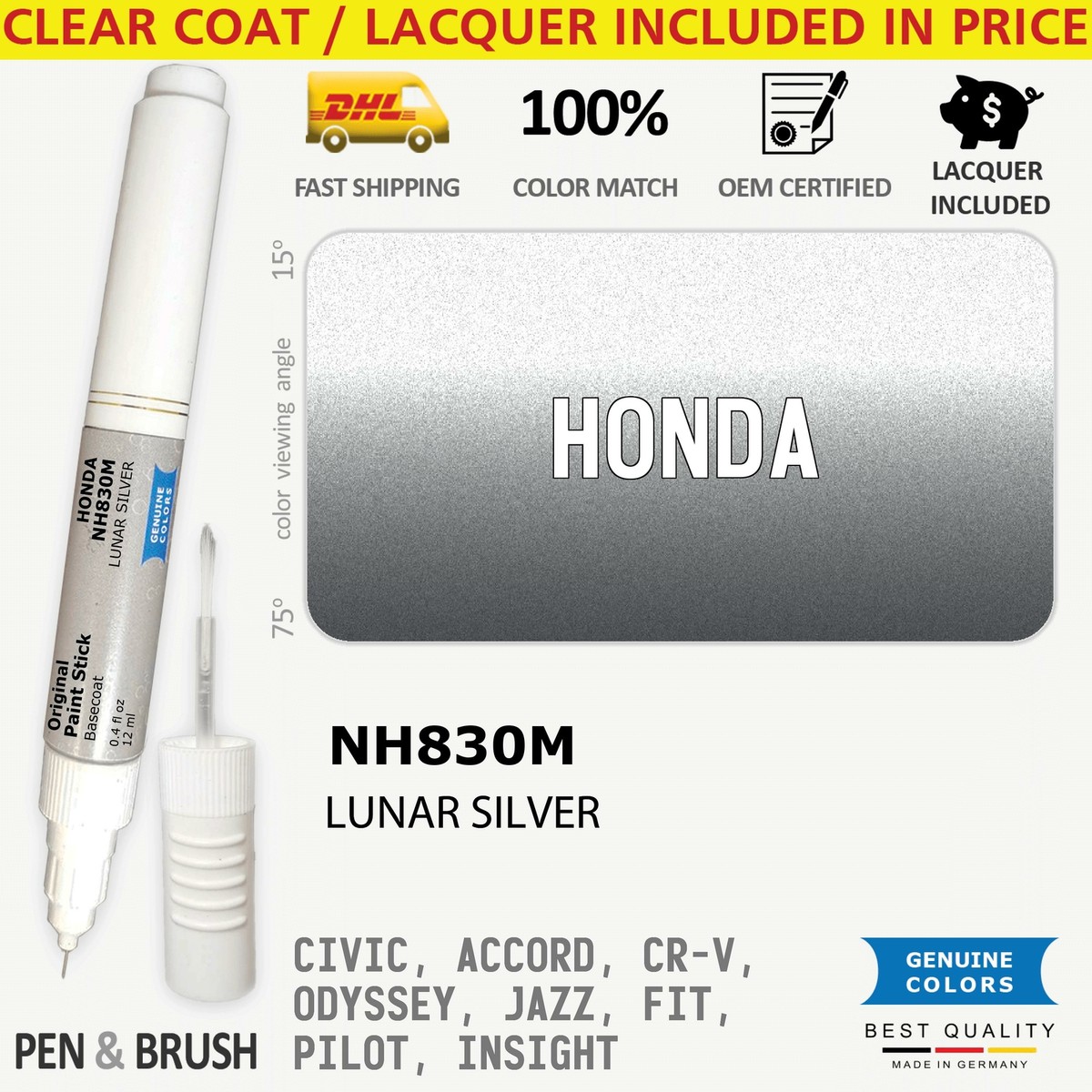 Honda Silver Paint