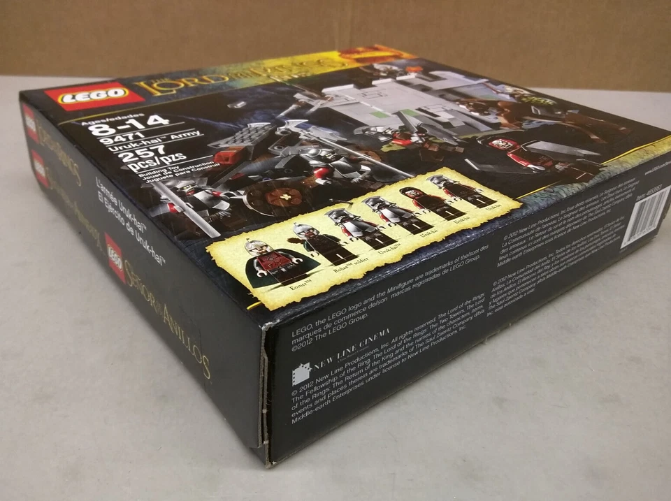 LEGO Señor de los Anillos 9471 Uruk-hai Ejército ¡NUEVO! Caballo profundo de Eomer Rohan Helm Foto 2 de 4