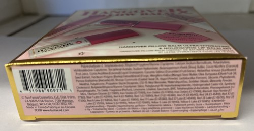Too Faced Hangover Pillow Balm 4 PC~2021 Christmas Collection Brand New In Box - Picture 4 of 4