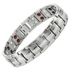 Magnetic Bracelet Men Women 4 Elements Balance Energy Power Stress Relief Joy