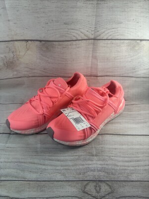 adidas Women s 7.5 By STELLA MCCARTNEY ULTRABOOST 20 SHOES Semi Pink Glow IE4863