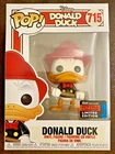 DONALD DUCK FIREFIGHTER NYCC 715 DISNEY FUNKO POP VINYL NEW MINT BOX + PROTECTOR