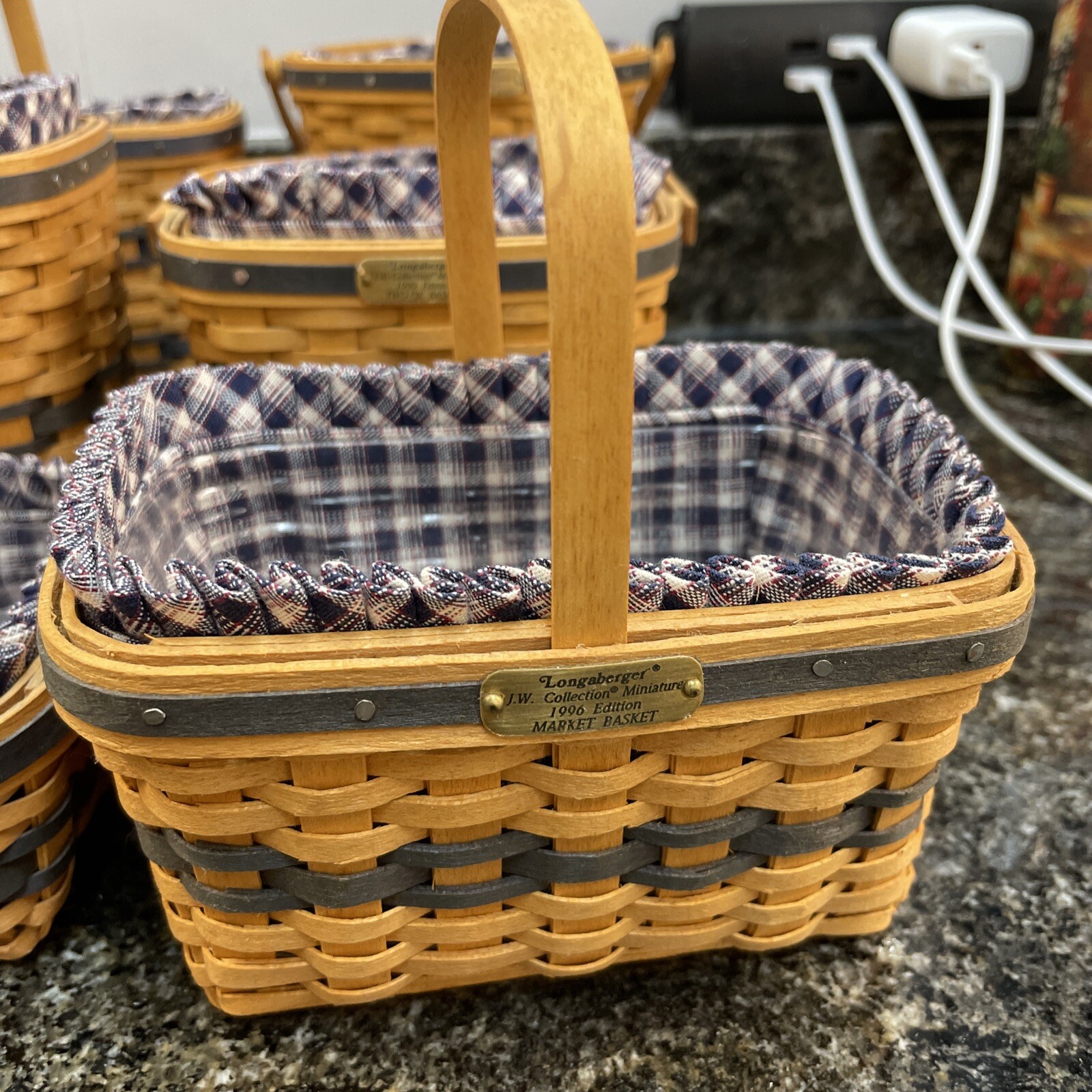 longaberger miniature basket collection -6 | eBay