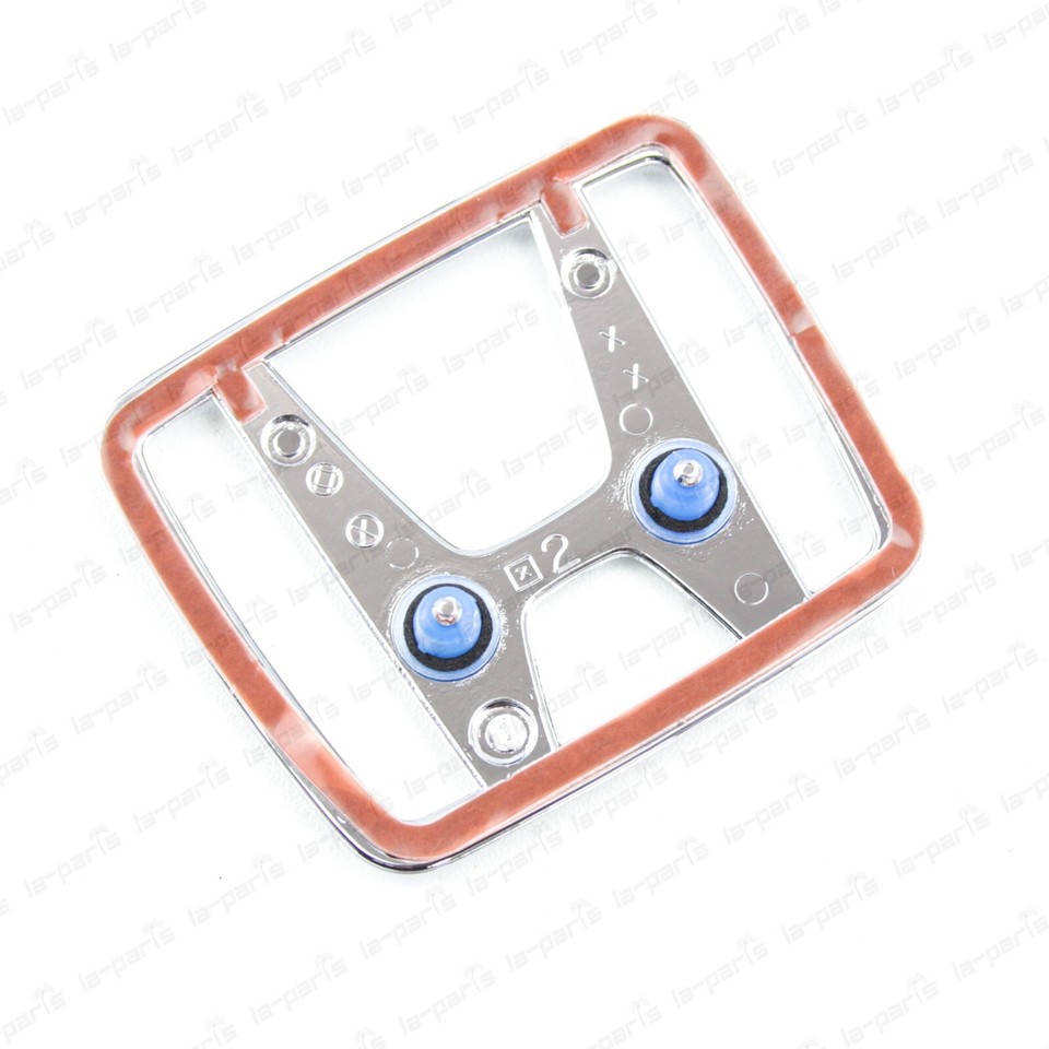 Genuine Honda Del Sol Front Hood 'H' Chrome Emblem – 75700-SR2-000 (1993-1997) Japan