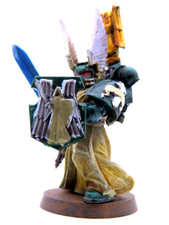 Warhammer 40k Figure - Pro Painted Dark Angels Company Master - Citadel