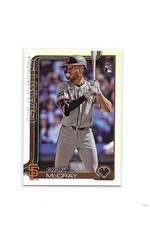 Grant McCray 2025 Topps Series 1 Base Set Rainbow Foilboard RC (#213) SF Giants