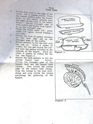 Doll Clothing Patterns, 2 Vintage,by Connie Lee Finchum:(Vicki(15")and Josh(18") - Picture 7 of 8