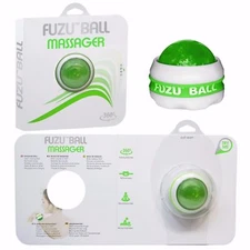 Fuzu Full Body Massager Ball for Deep Tissue Stress Relief Neon Green 