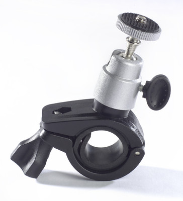 Triple-Axis Bike Mount for camera, smart phone, speaker, horn., any accessory.
